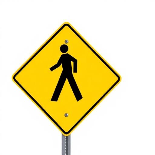 Señal de cruce de peatones