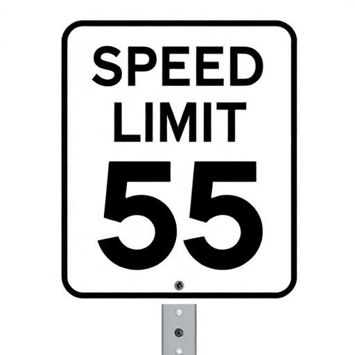 Señal de límite de velocidad